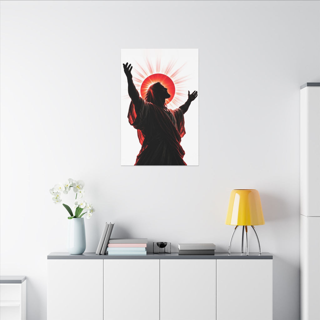 Red Sun Victory - Christian Wall Art | Canvas