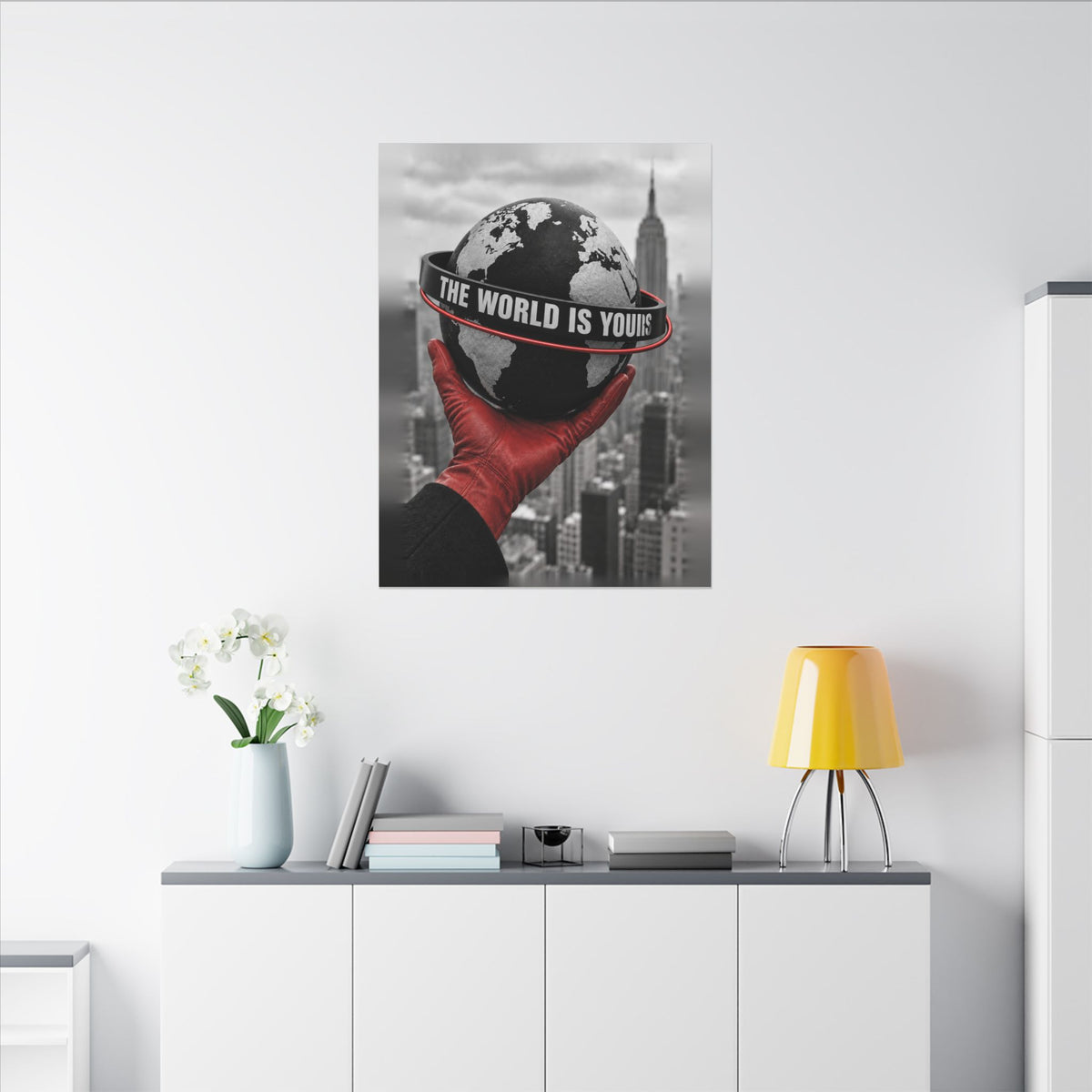The World Is Yours - Money Wall Art | Canvas