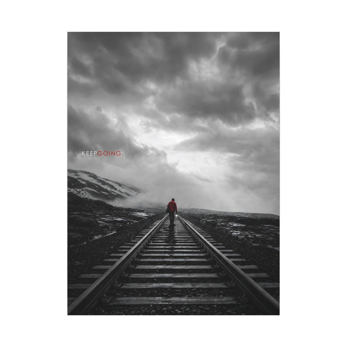 Keep Going - Motivational Posters | Canvas