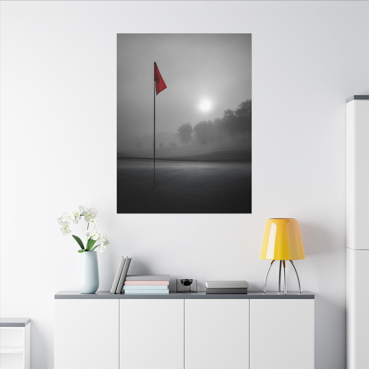 Flag on the Green - Wall Art For Executive Offices | Canvas