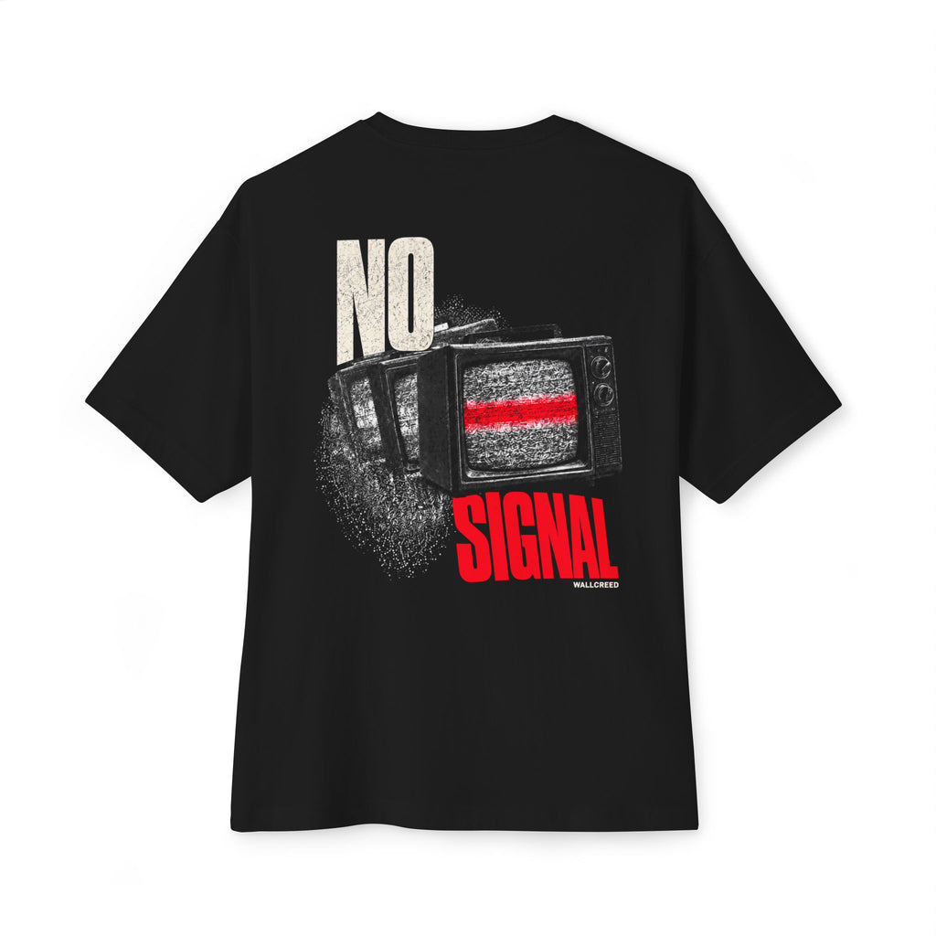 No Signal | Heavyweight Tee (Front + Back)