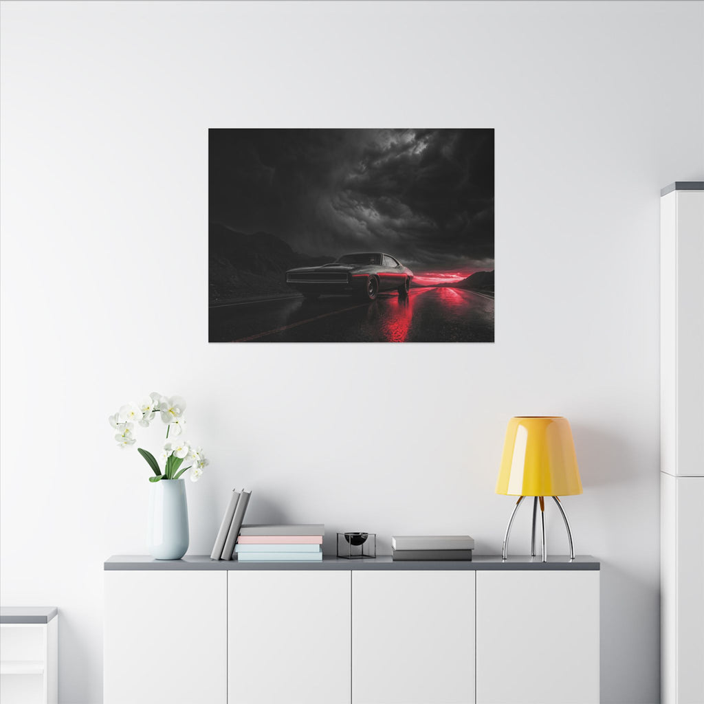 Desert Muscle - Muscle Car Wall Art | Canvas (Landscape)