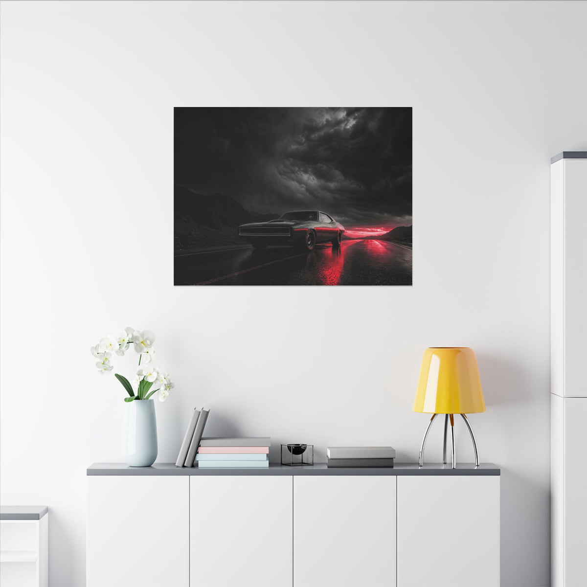 Desert Muscle - Muscle Car Wall Art | Canvas (Landscape)