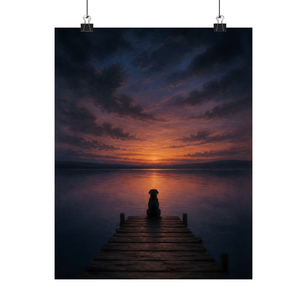 The Wait - Bedroom Wall Art | Matte Poster