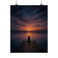 The Wait - Bedroom Wall Art | Matte Poster
