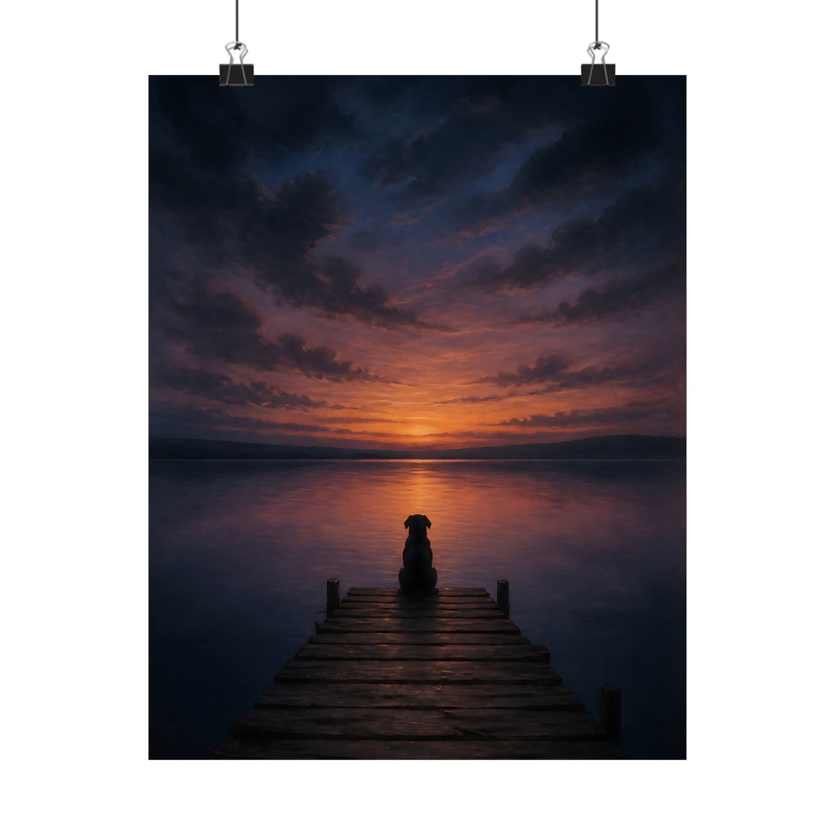 The Wait - Bedroom Wall Art | Matte Poster