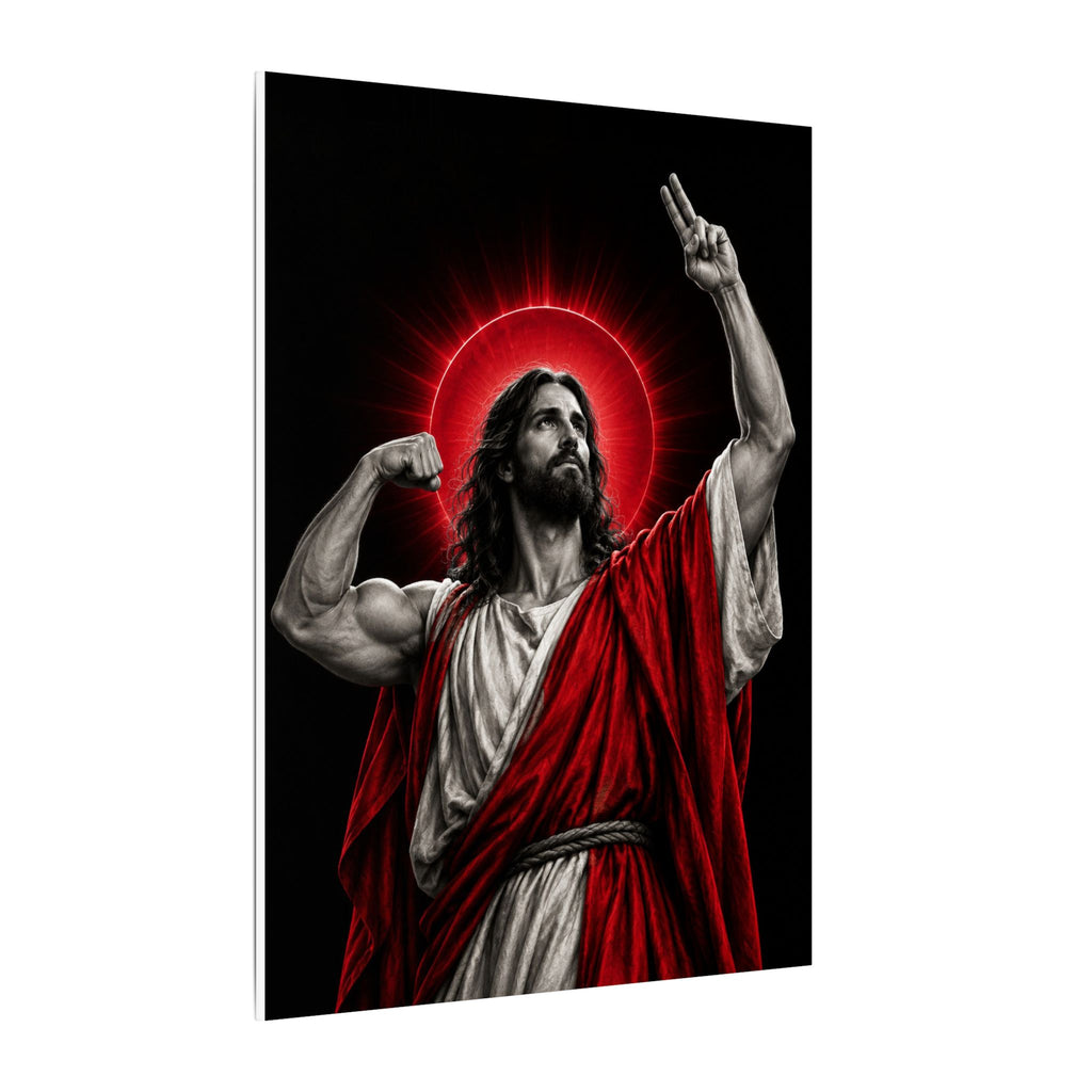 Faith and Iron - Gym Wall Art | Canvas