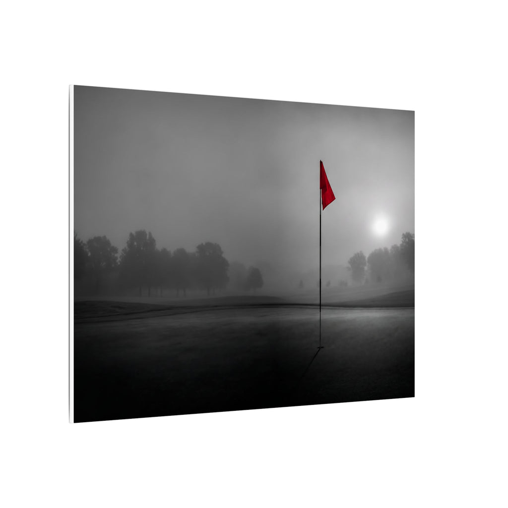 Flag on the Green - Wall Art For Executive Offices | Canvas (Landscape)
