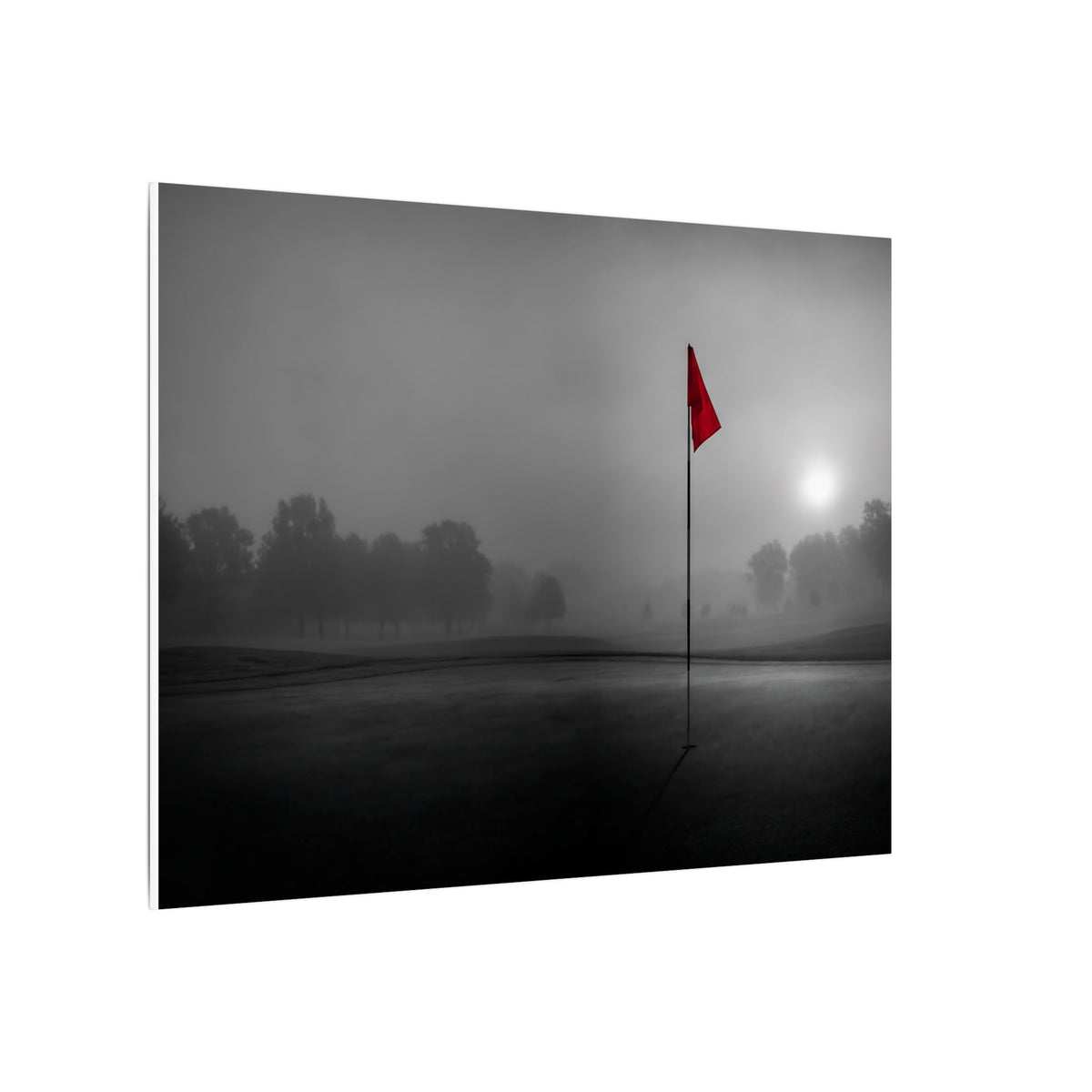 Flag on the Green - Wall Art For Executive Offices | Canvas (Landscape)