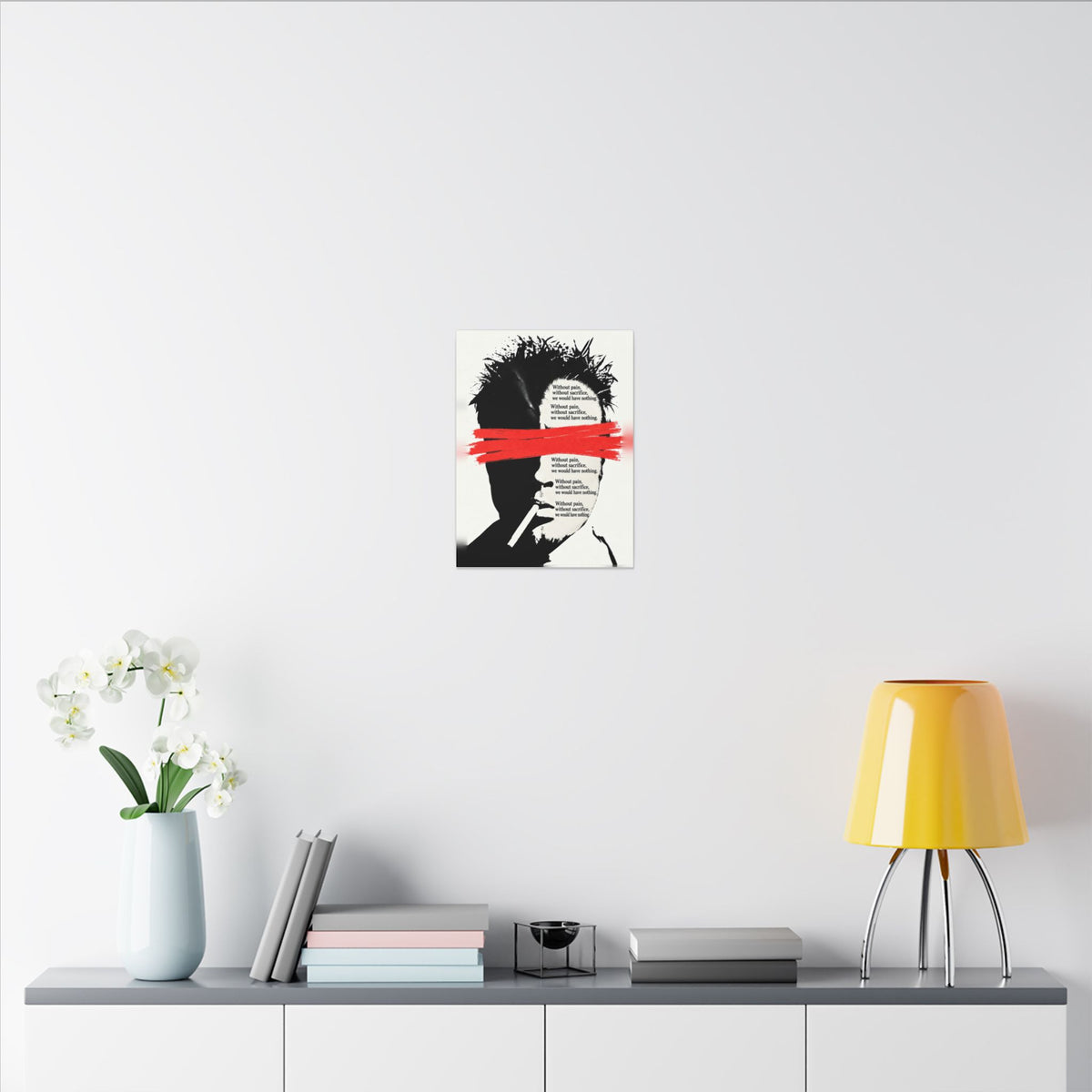 Pain and Sacrifice - Quote Wall Art | Canvas