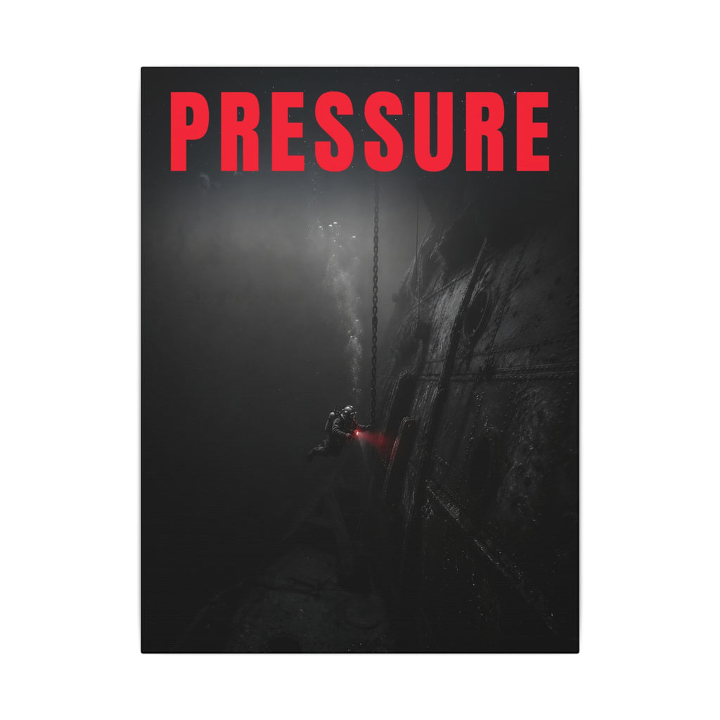 Control the Pressure - Gym Wall Art | Canvas