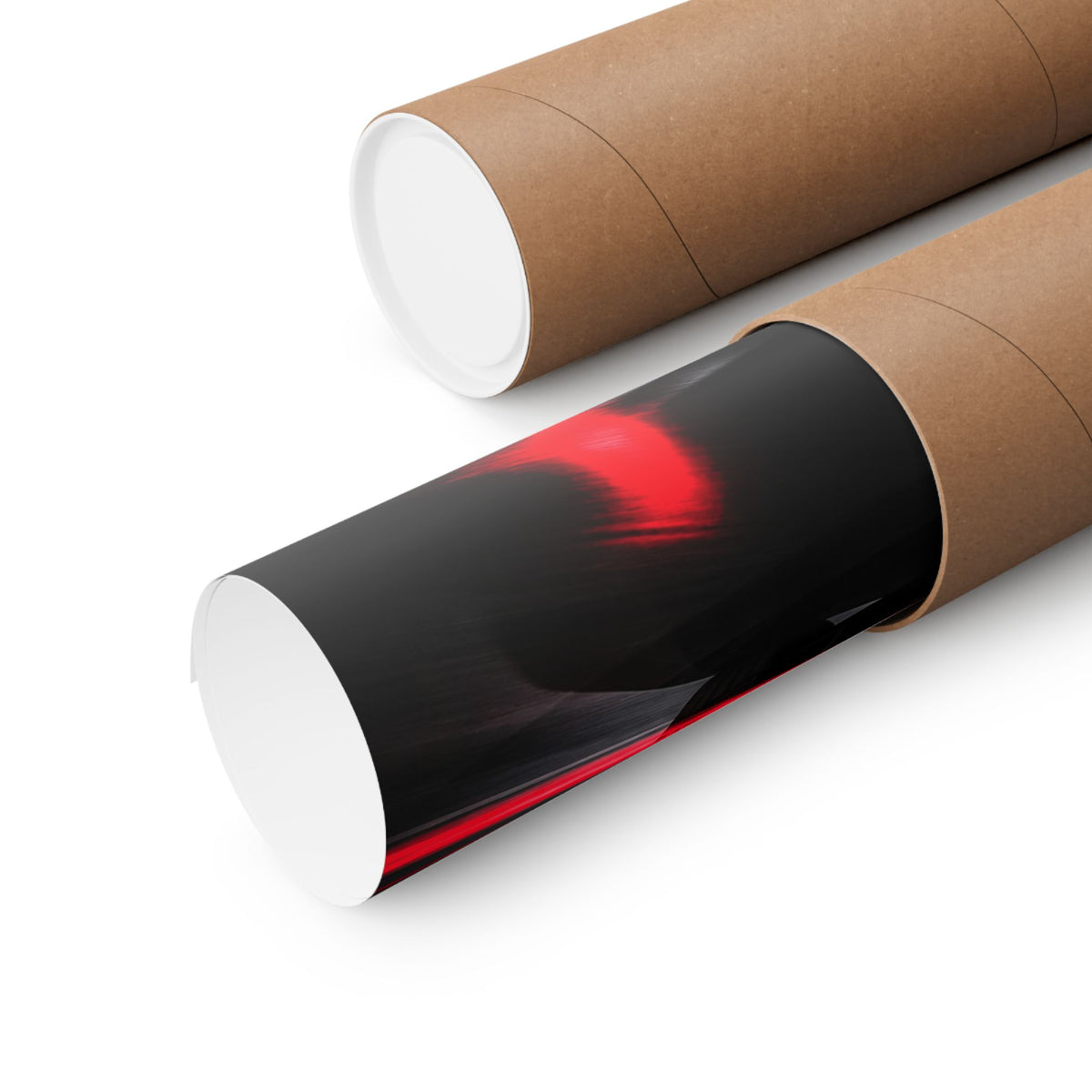 Redline Tunnel - Racing Wall Art | Matte Poster
