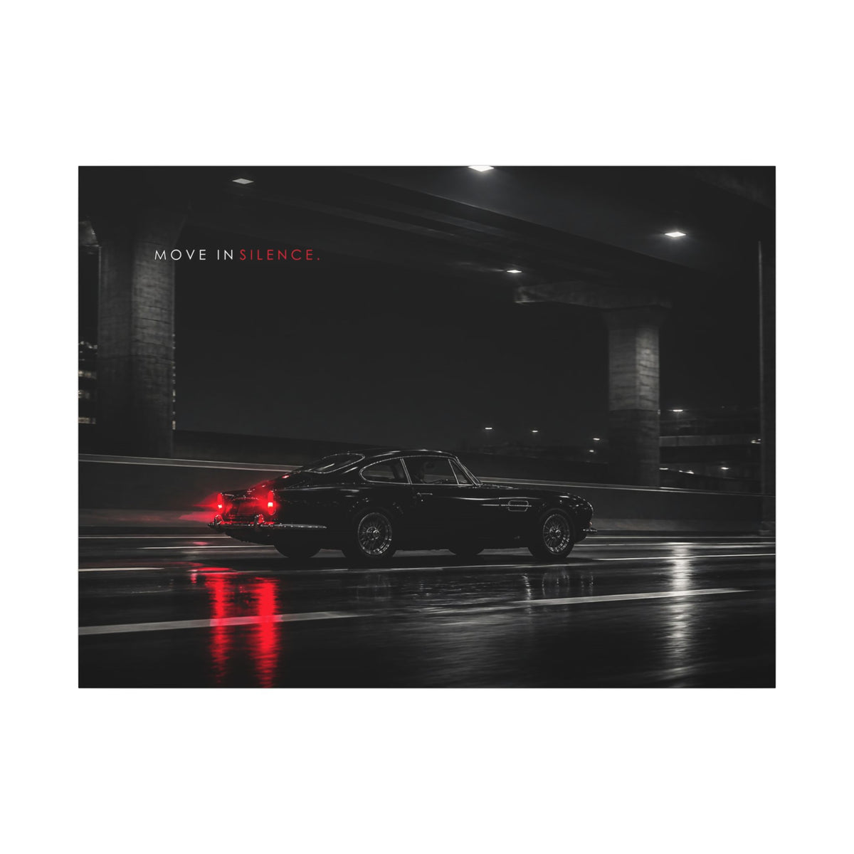 Move in Silence - Car Wall Art | Canvas (Landscape)