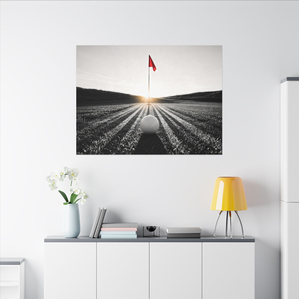 Dead Aim - Golf Wall Decor | Canvas (Landscape)