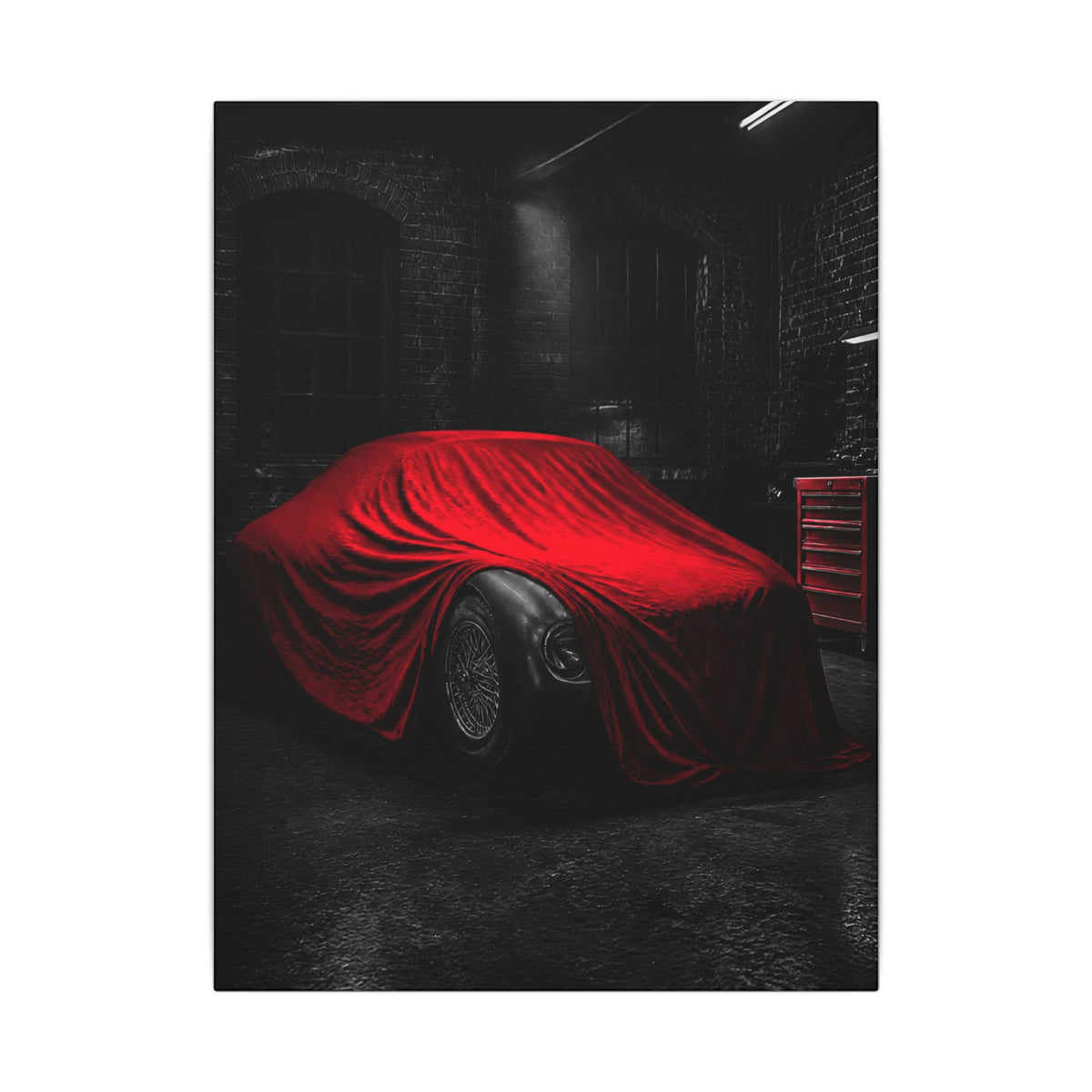 The Project - Car Cover Wall Art | Canvas