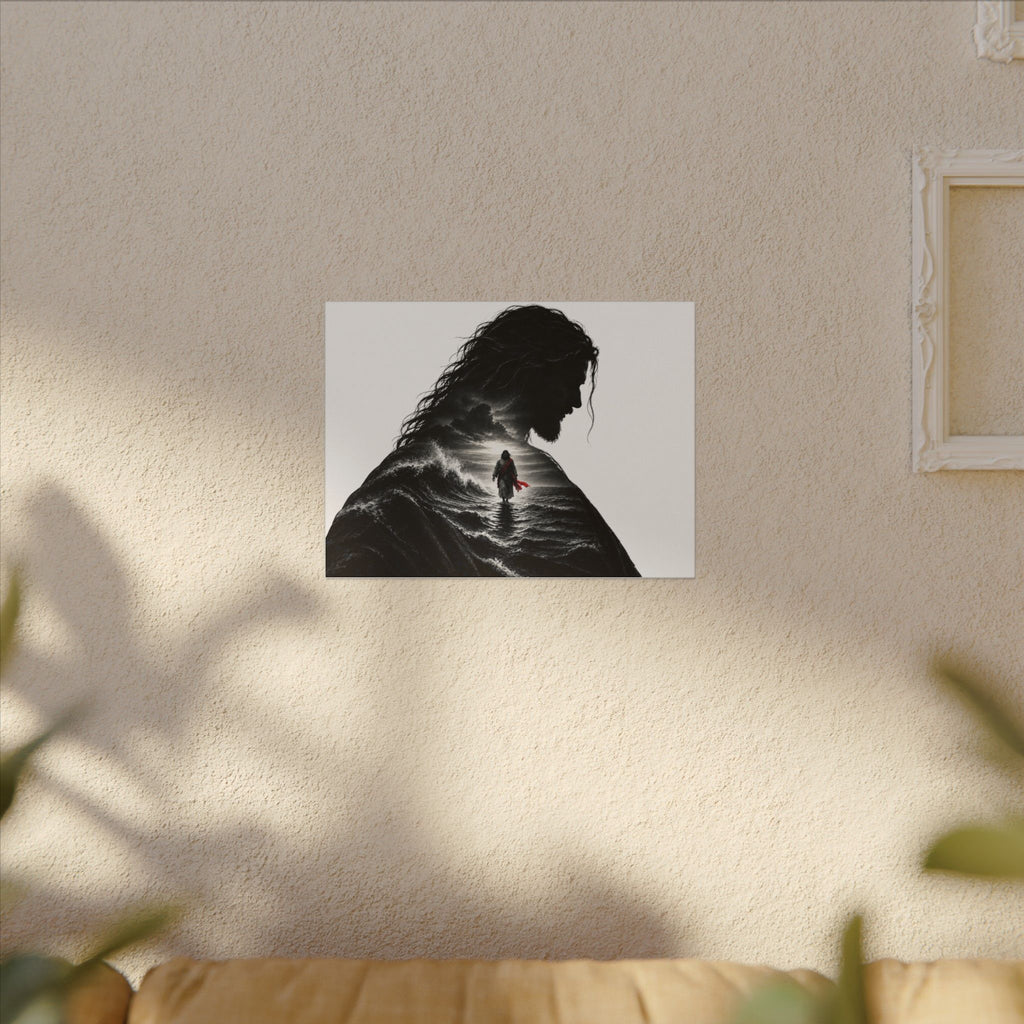 Walk on Water - Christian Wall Art | Canvas (Landscape)