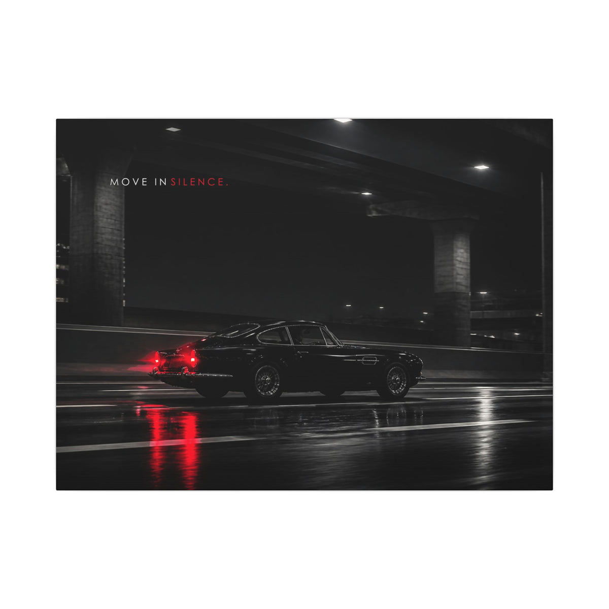 Move in Silence - Car Wall Art | Canvas (Landscape)