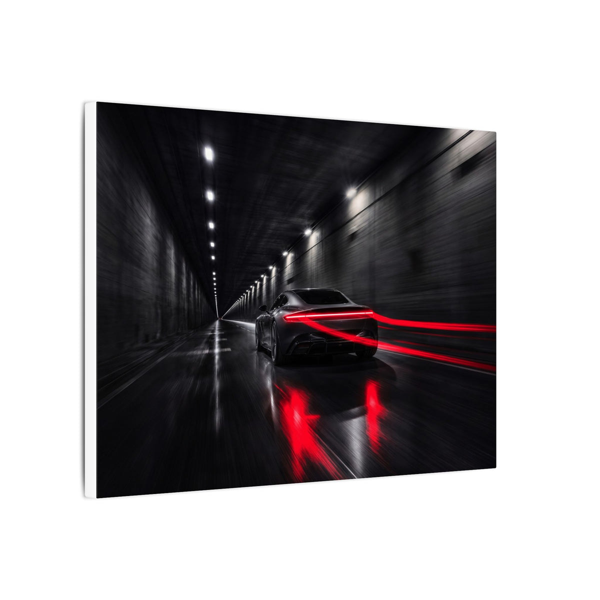 Redline Tunnel - Racing Wall Art | Canvas (Landscape)