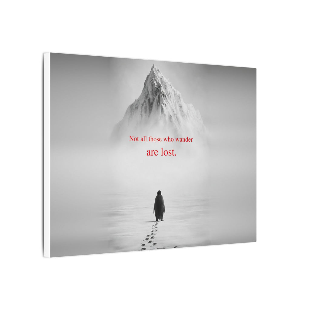 Not All Those Who Wander - Mountain Wall Art | Canvas (Landscape)