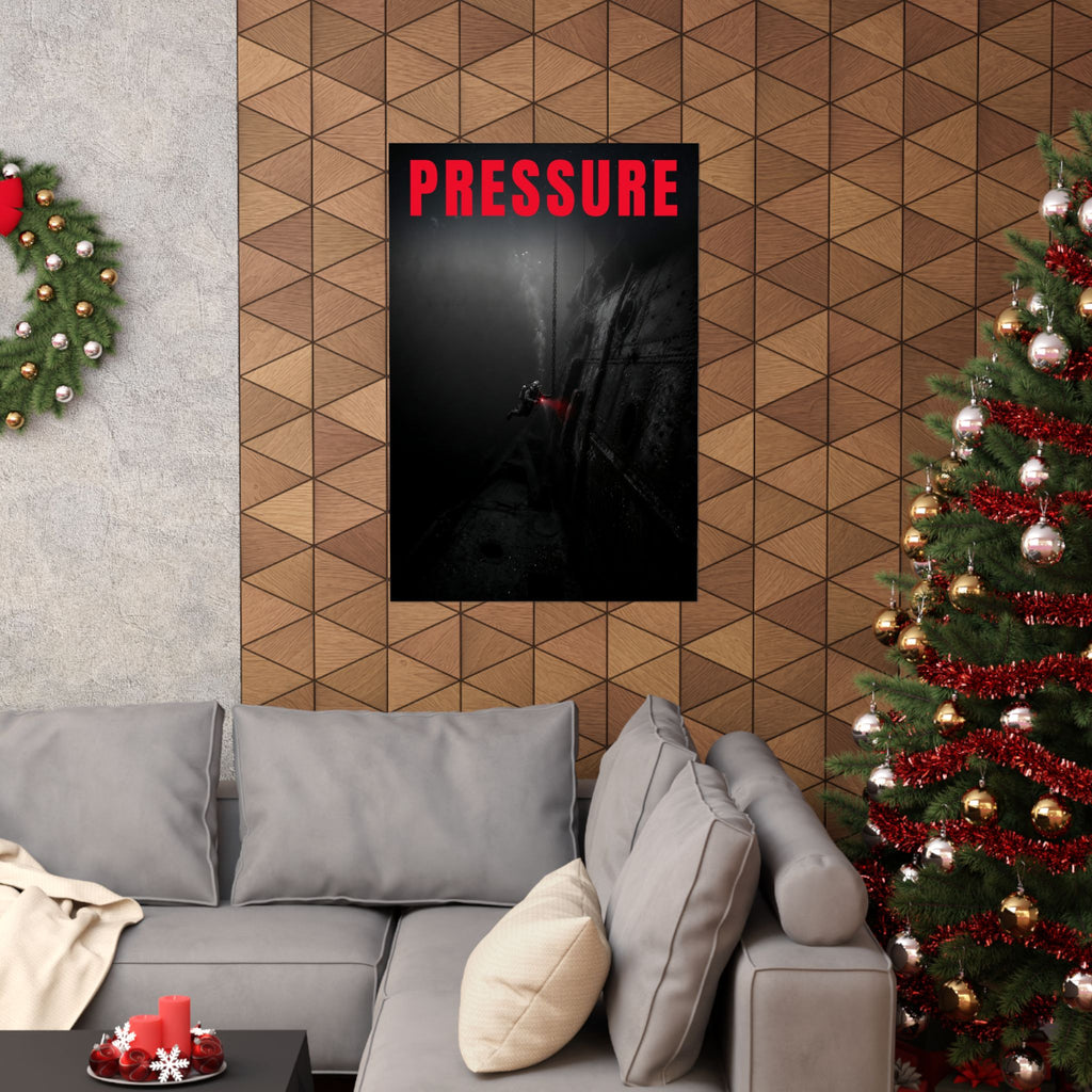 Control the Pressure - Gym Wall Art | Matte Poster
