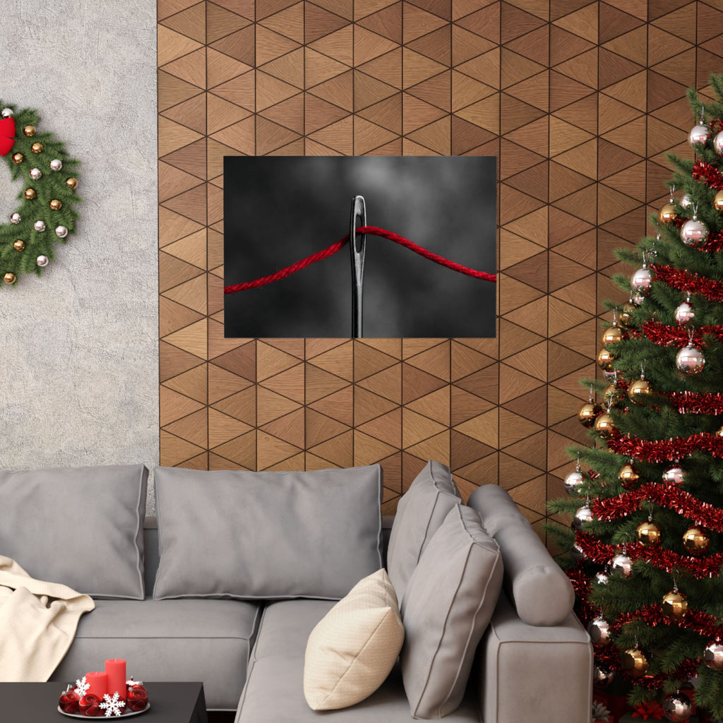 Through the Eye - Professional Office Wall Art | Matte Poster (Landscape)