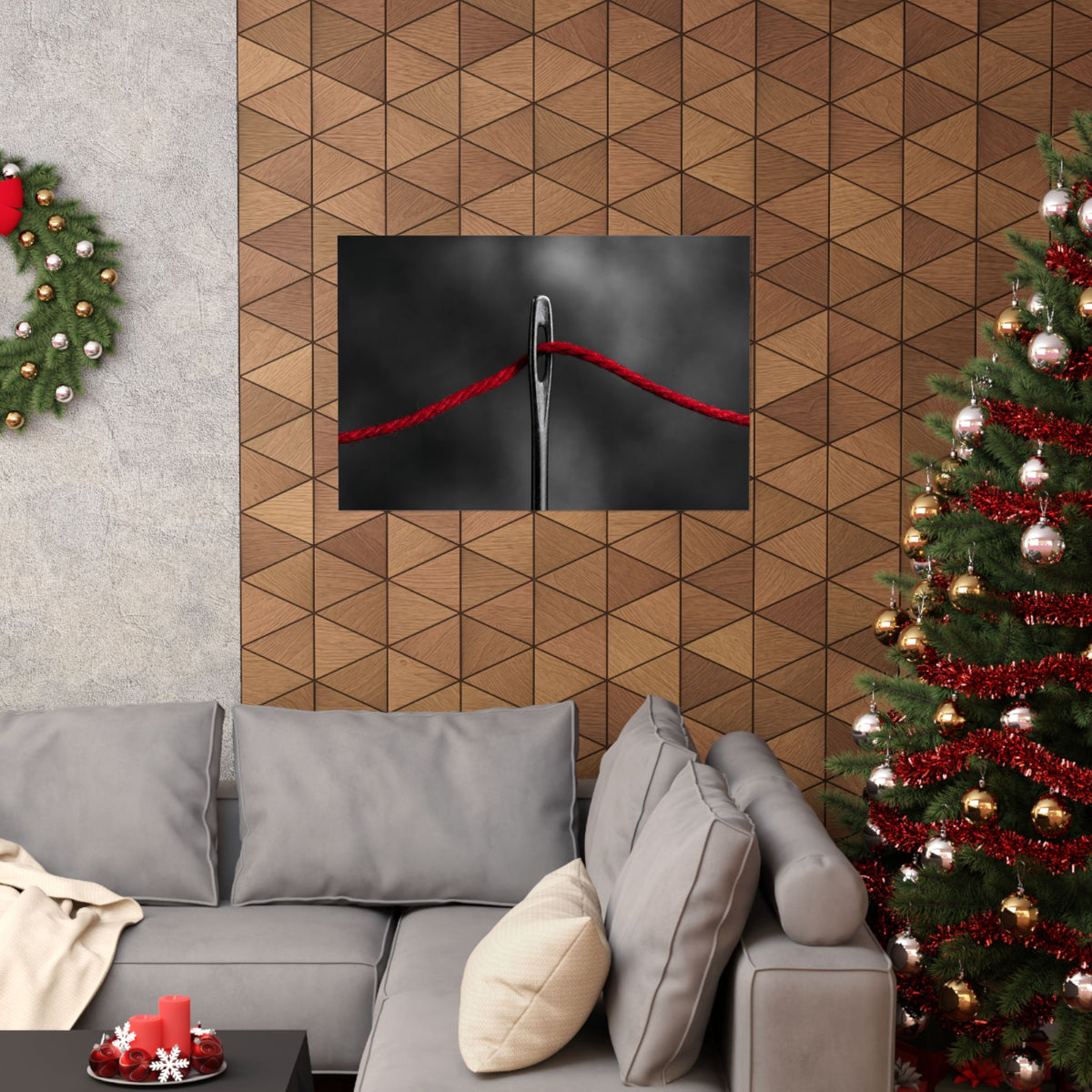 Through the Eye - Professional Office Wall Art | Matte Poster (Landscape)