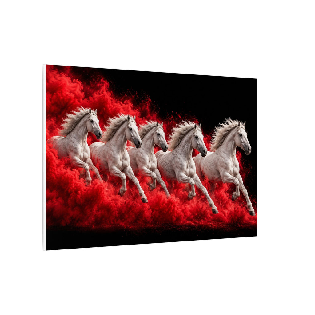 Stampede - Horse Wall Art | Canvas (Landscape)