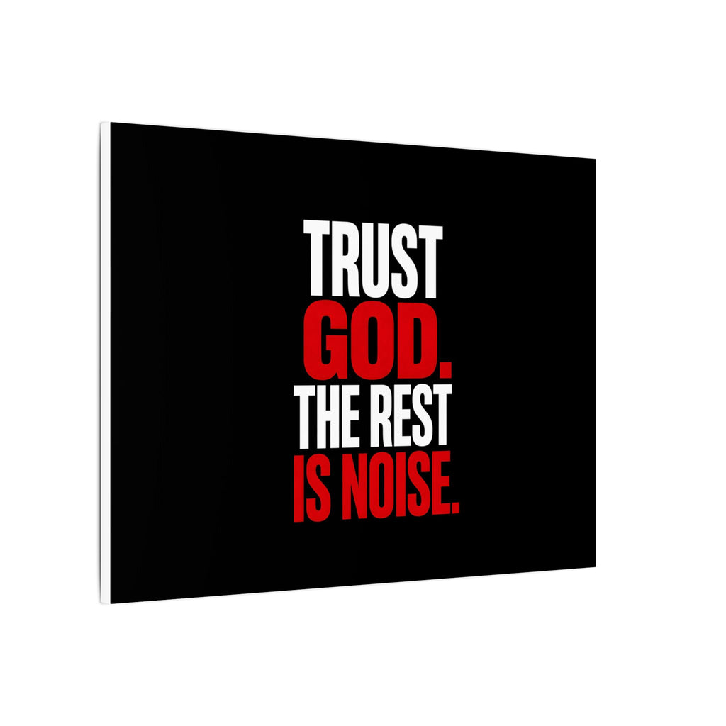 Trust God - Christian Wall Art | Canvas (Landscape)