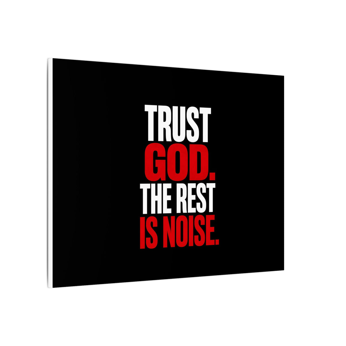 Trust God - Christian Wall Art | Canvas (Landscape)