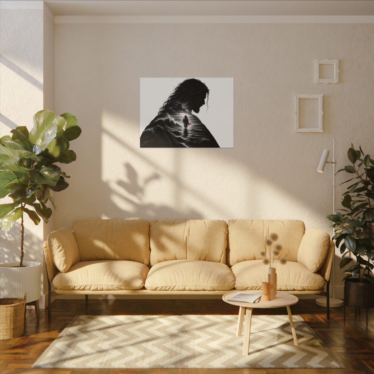 Walk on Water - Christian Wall Art | Canvas (Landscape)