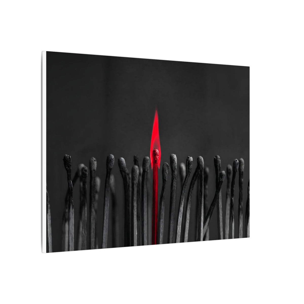 The One Still Burning - Office Wall Art For Men | Canvas (Landscape)