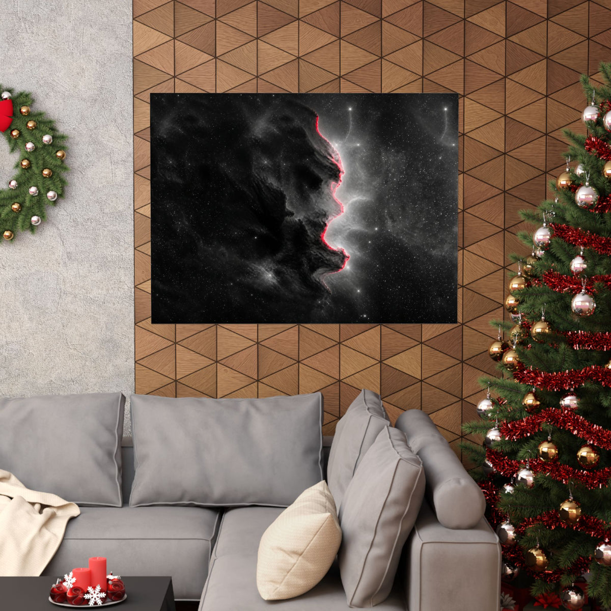 Cosmic River - Space Wall Art | Matte Poster (Landscape)