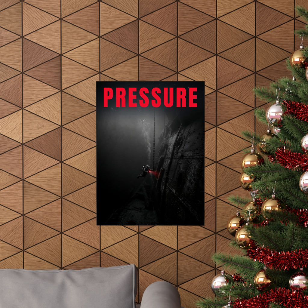 Control the Pressure - Gym Wall Art | Matte Poster