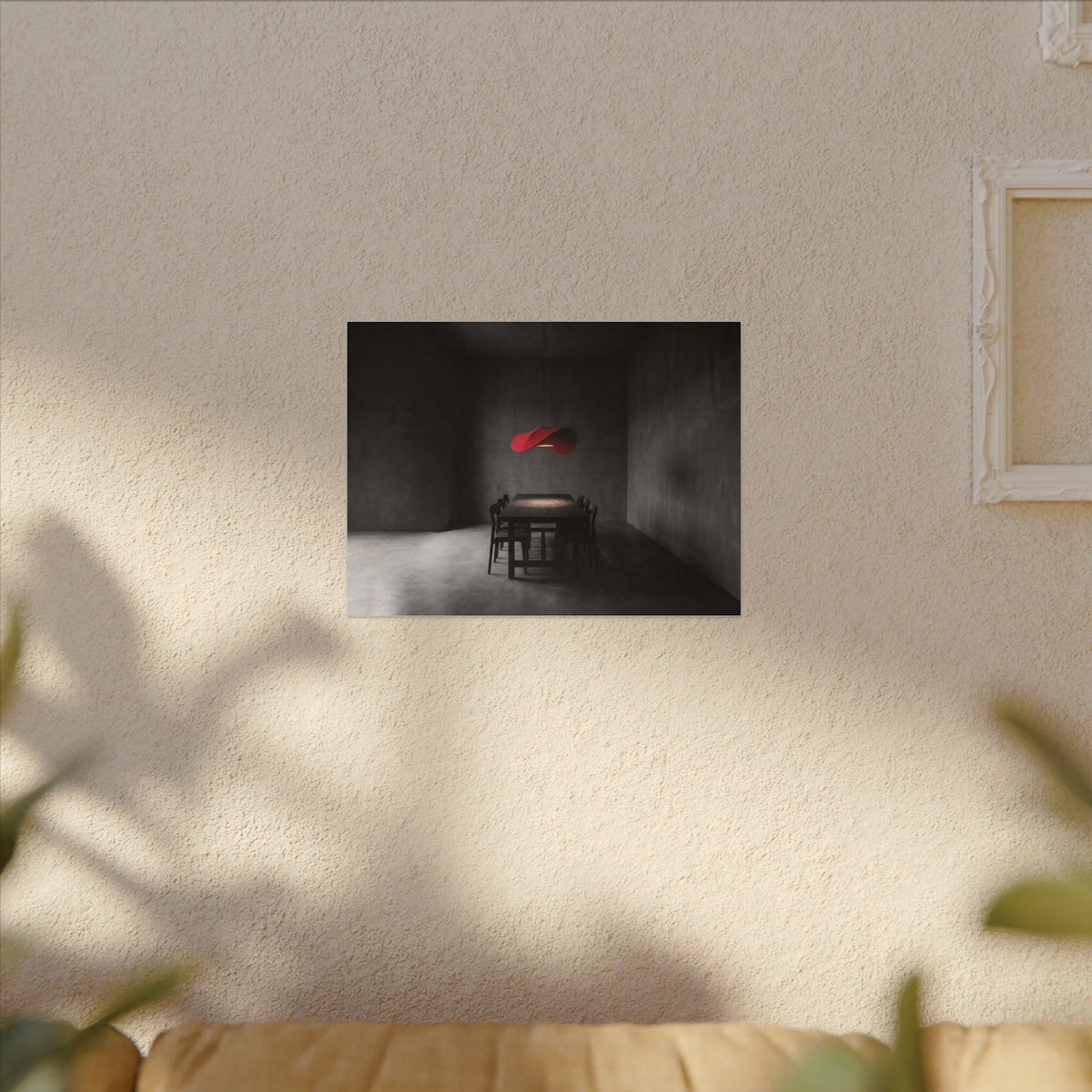 The Light Over the Table - Dining Room Wall Art | Canvas (Landscape)