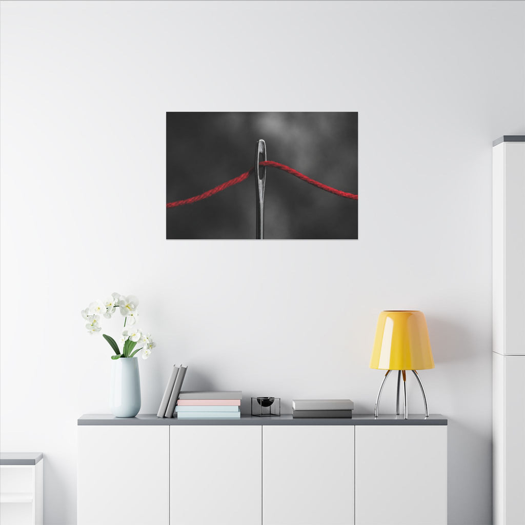 Through the Eye - Professional Office Wall Art | Canvas (Landscape)