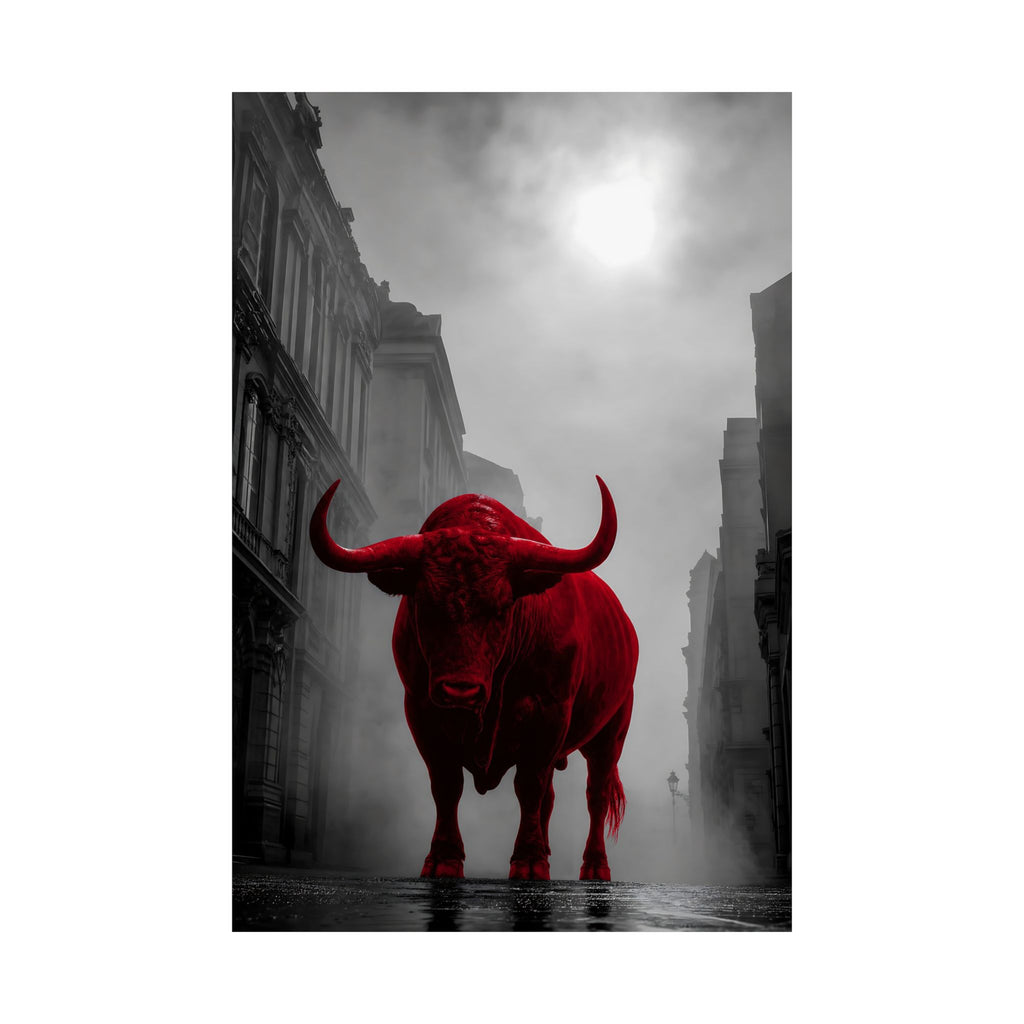 The Bull - Business Wall Art | Matte Poster