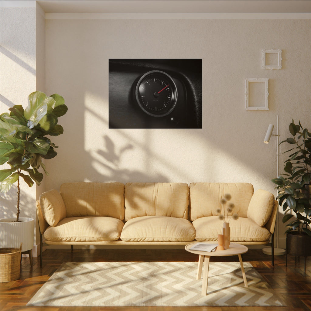 Redline Gauge - Tachometer Wall Art | Canvas (Landscape)