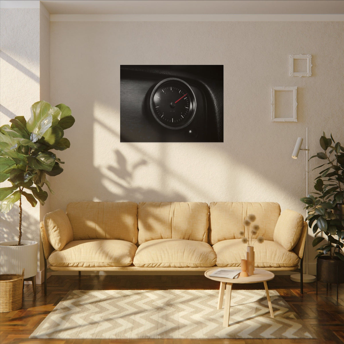 Redline Gauge - Tachometer Wall Art | Canvas (Landscape)