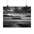 Open Road Velocity - Muscle Car Wall Art | Matte Poster (Landscape)