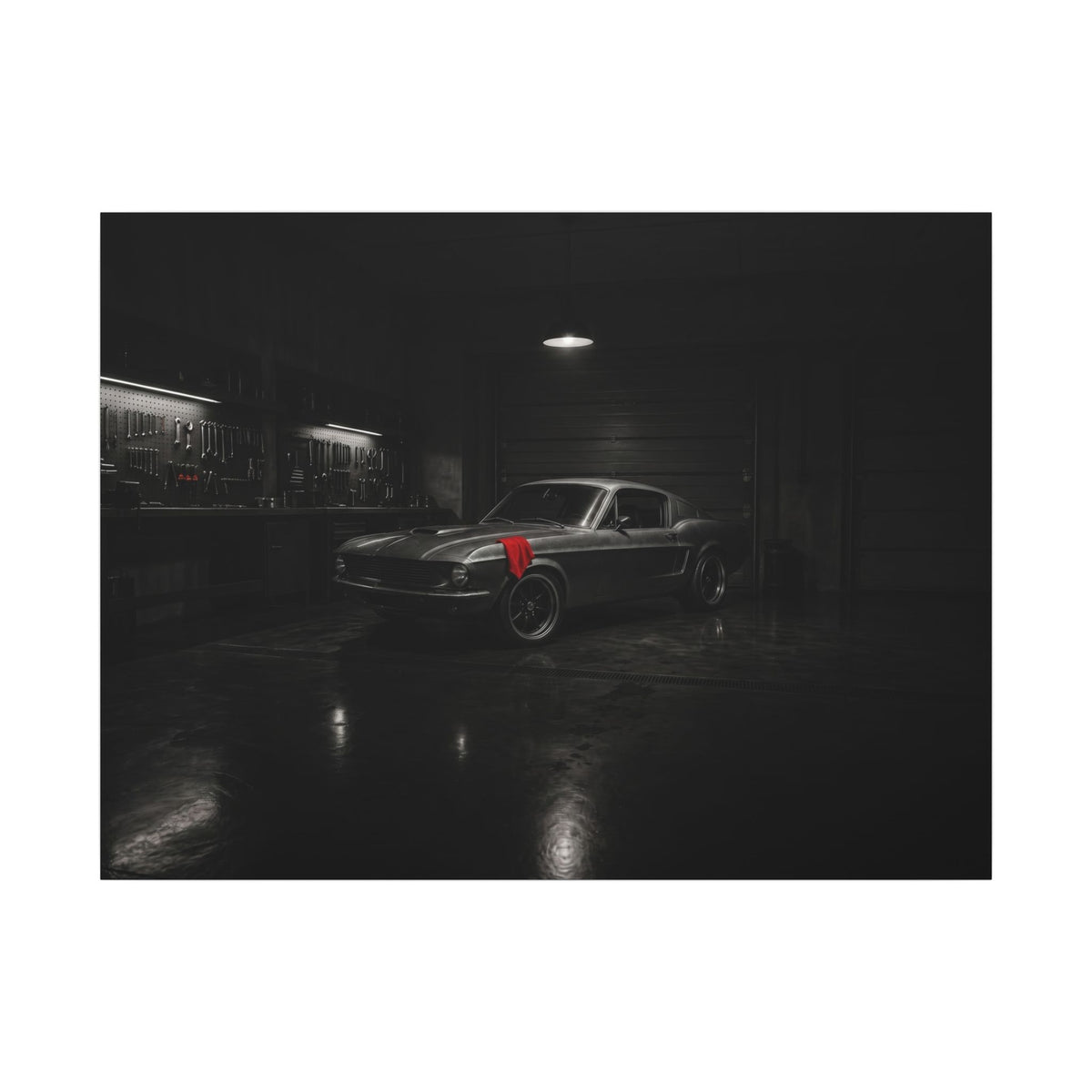 Private Sanctuary - Garage Wall Art | Canvas (Landscape)