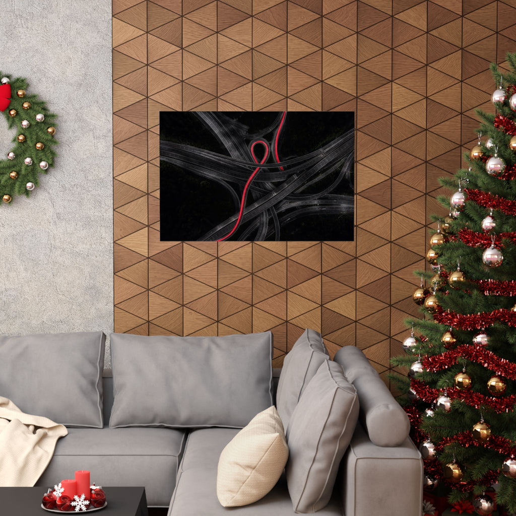 The Route - Car Wall Art | Matte Poster (Landscape)