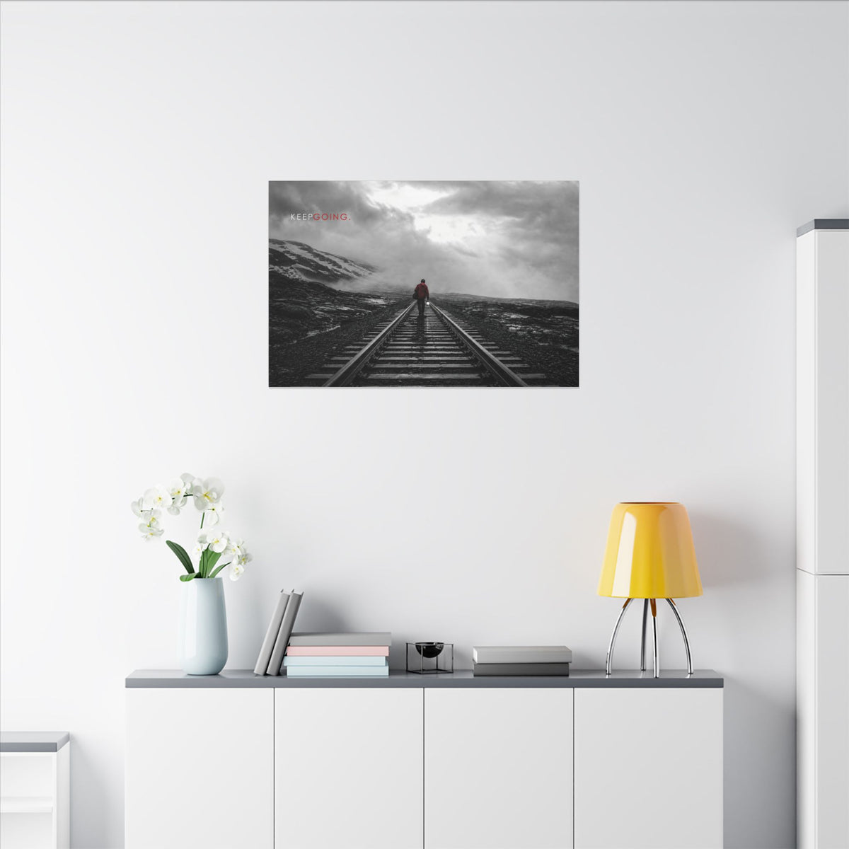 Keep Going - Motivational Posters | Canvas (Landscape)