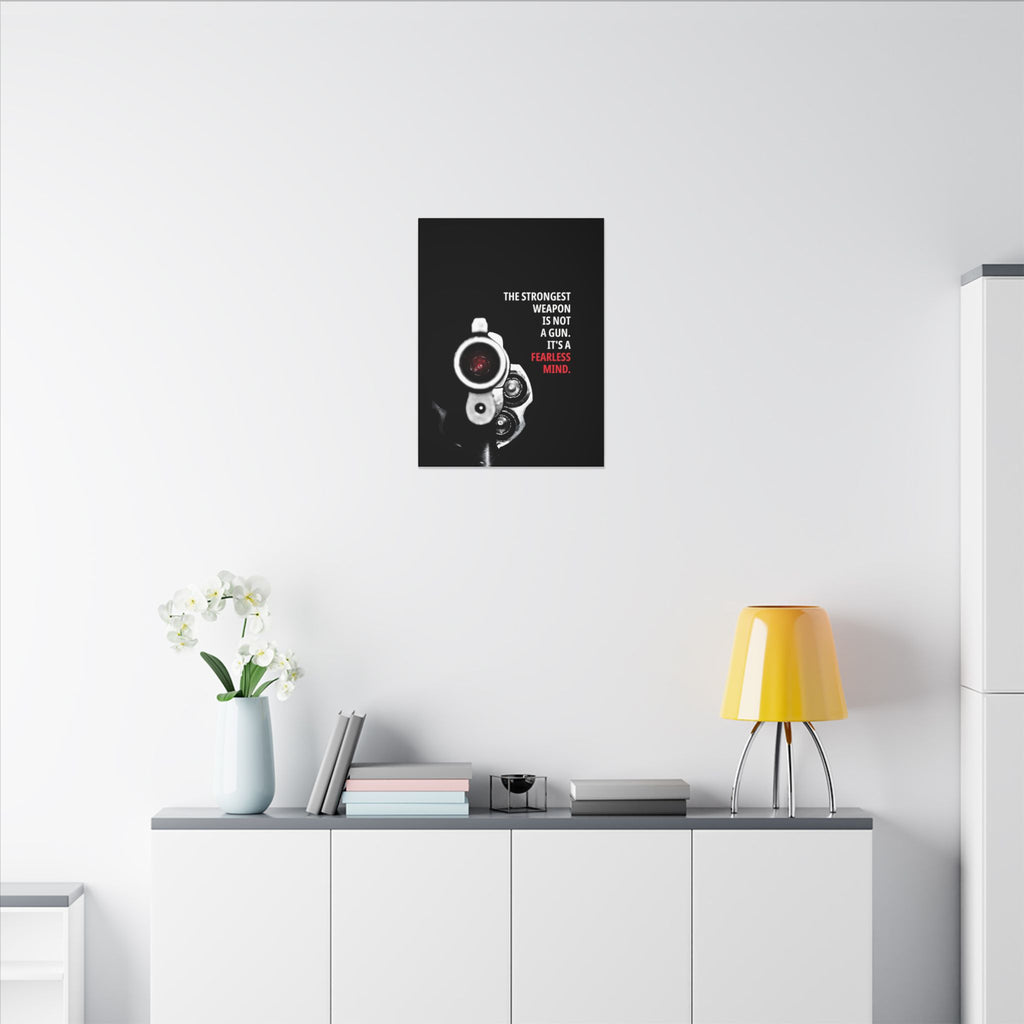 A Fearless Mind - Mindset Wall Art | Canvas