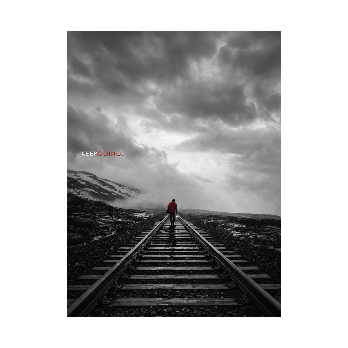 Keep Going - Motivational Posters | Matte Poster