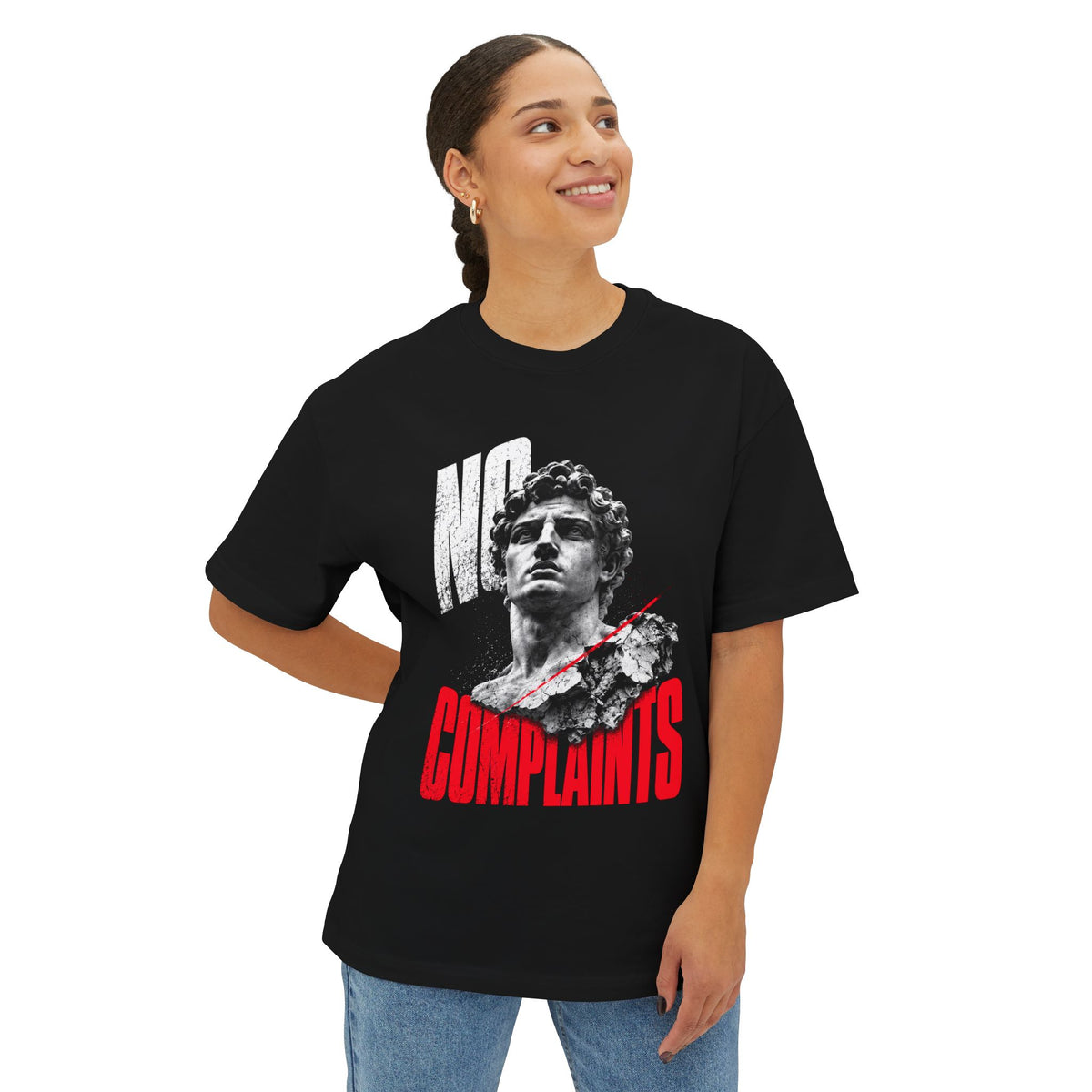 No Complaints | Heavyweight Tee (Front + Back)