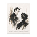 Frankly My Dear - Romantic Noir Wall Art | Canvas