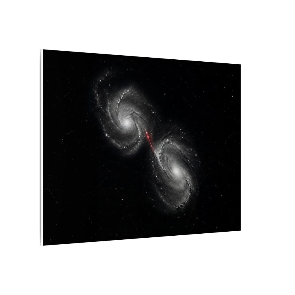 Collision Course - Space Wall Art | Canvas (Landscape)