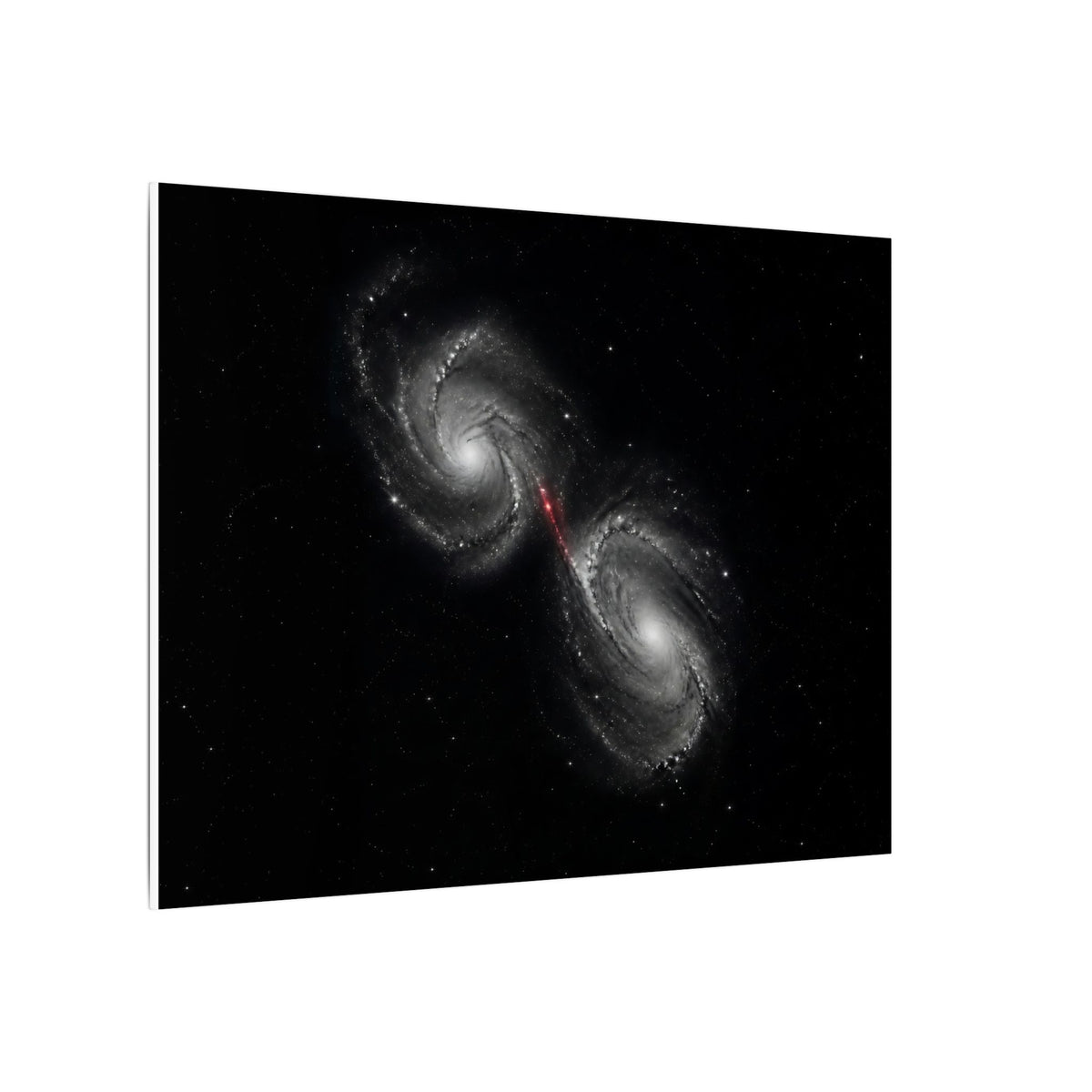 Collision Course - Space Wall Art | Canvas (Landscape)