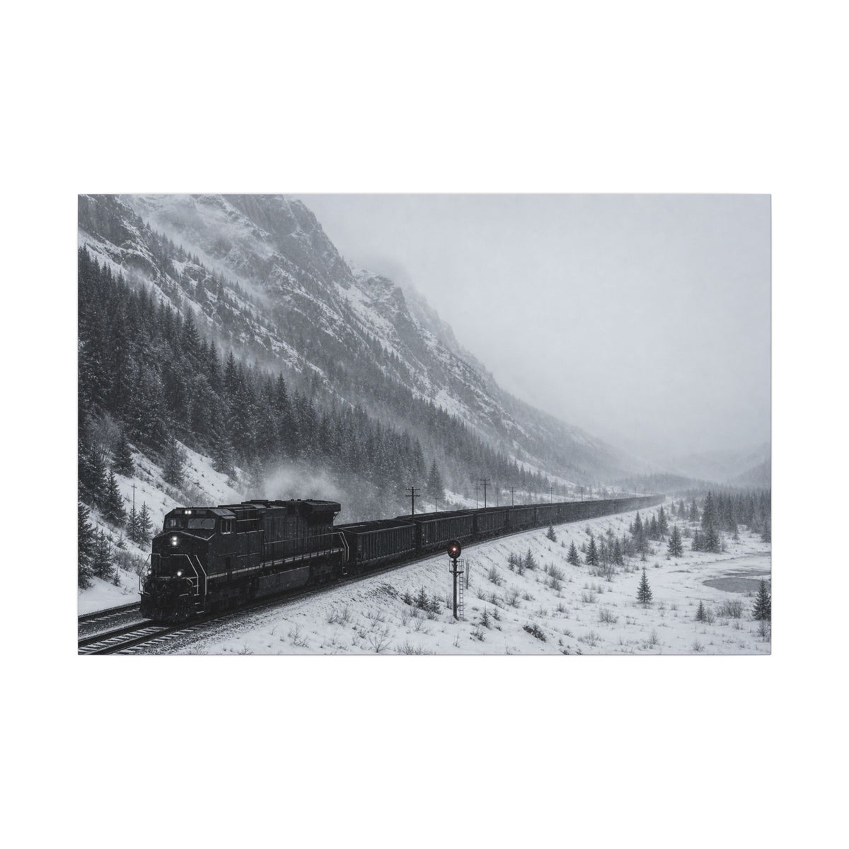 Keep Moving - Master Bedroom Wall Art | Canvas (Landscape)