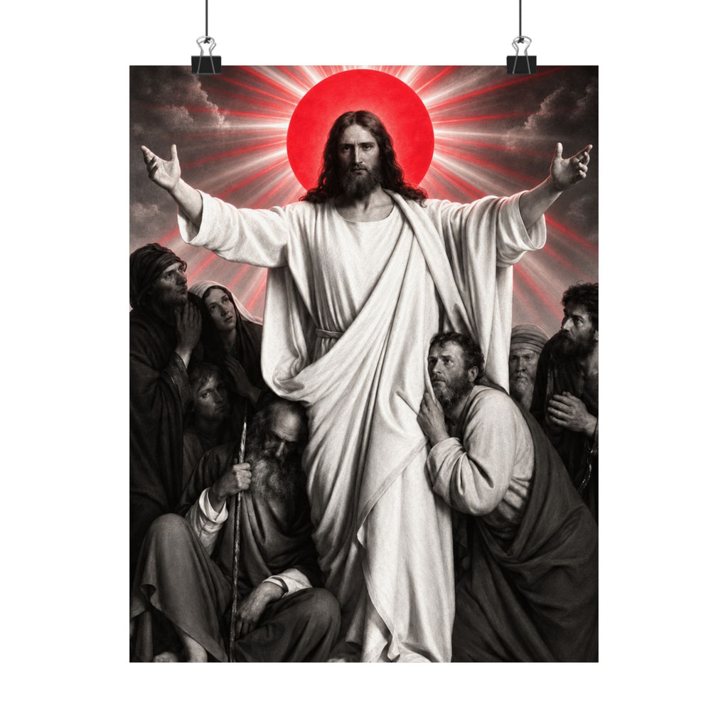 Christ and the Disciples - Christian Wall Art | Matte Poster